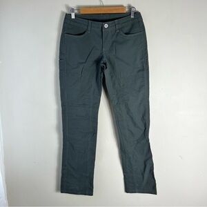 Kuhl Women’s Size 4 Green/Grey Hiking Mid Rise Pants Outdoors